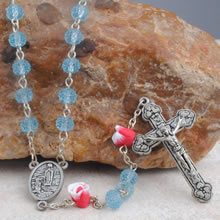 Plastic beads rosary